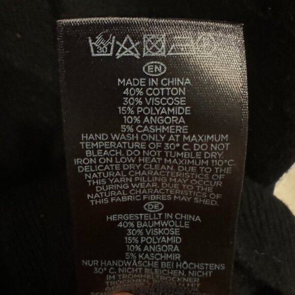 ❀ HOBBS Cashmere & Wool Sweater, Size S - Picture 6 of 6